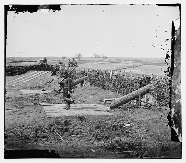 Federal Troops in Centreville Civil War Fort